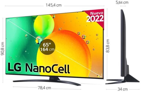 TV LG 4K NanoCell 55'' - Imagen 2