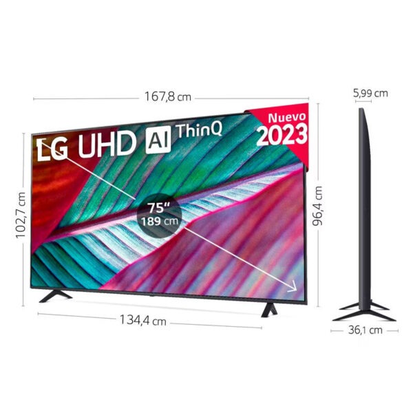 TV LG 4K 75'' - Imagen 3