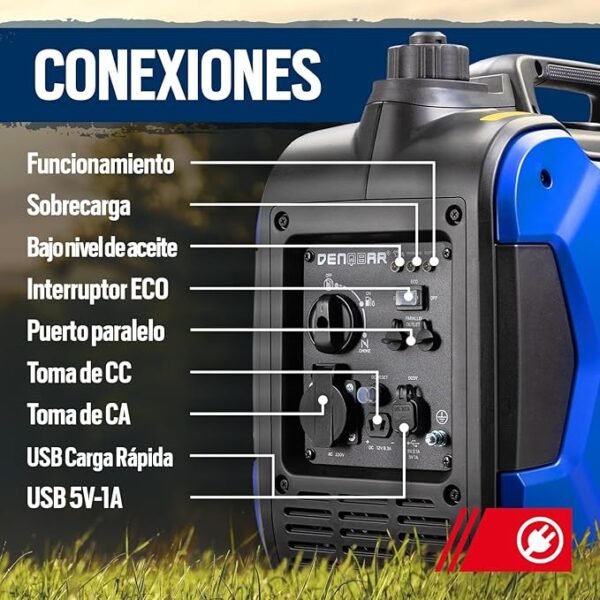 Generador DENQBAR 2000W - Imagen 4